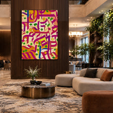 Load image into Gallery viewer, Abstract Arabic Calligraphy - AC0012