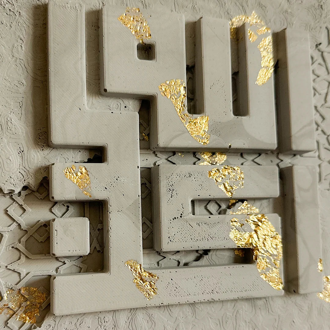 Concrete Calligraphy Set