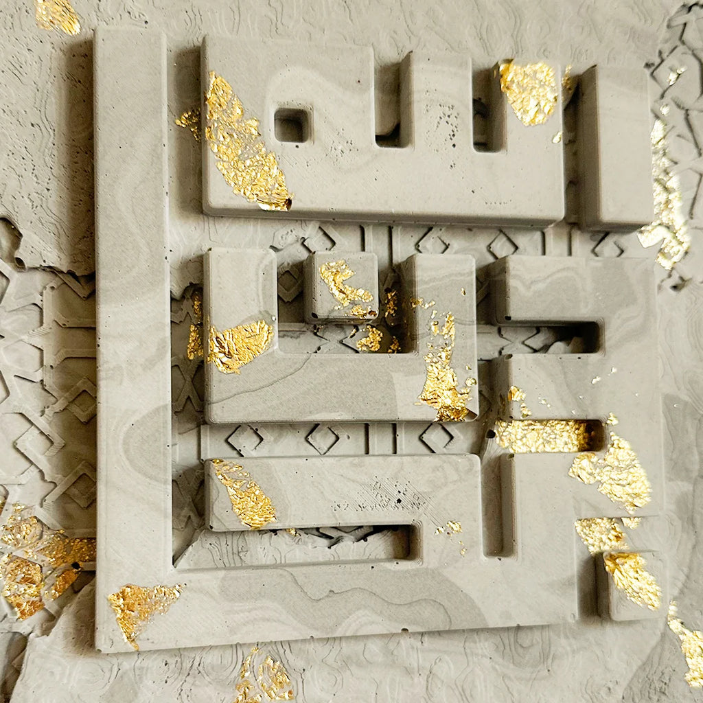 Concrete Calligraphy Set