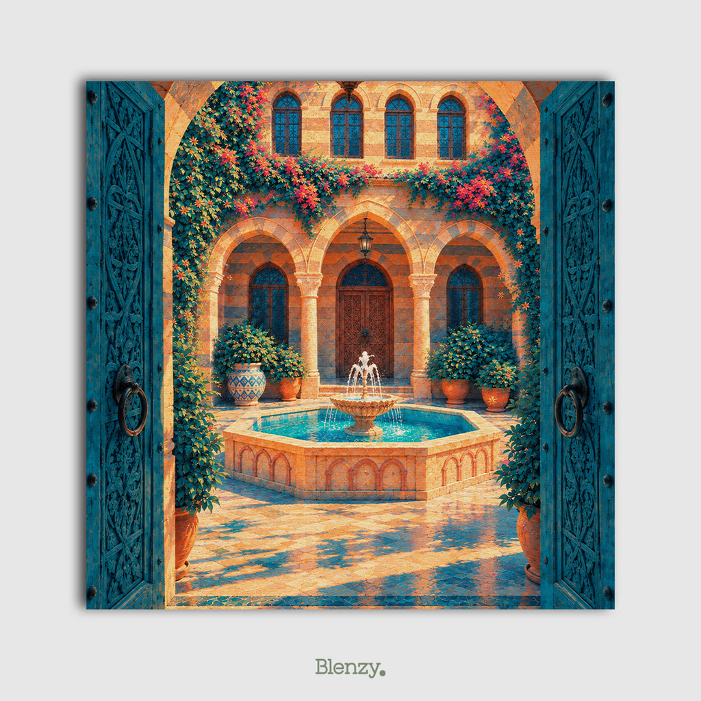 Damascene Courtyard - CE0004