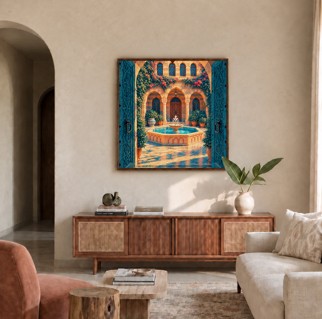 Damascene Courtyard - CE0004