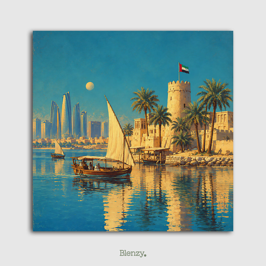 Sails over Abu Dhabi - CE0006